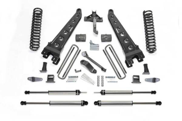 Fabtech - Fabtech 08-10 Ford F450/550 4WD 6in Rad Arm Sys w/Coils & Dlss Shks - K2052DL