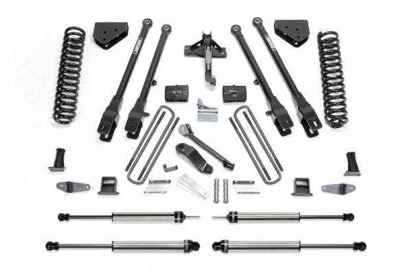 Fabtech - Fabtech 08-10 Ford F450/550 4WD 6in 4Link Sys w/Coils & Dlss Shks - K2054DL