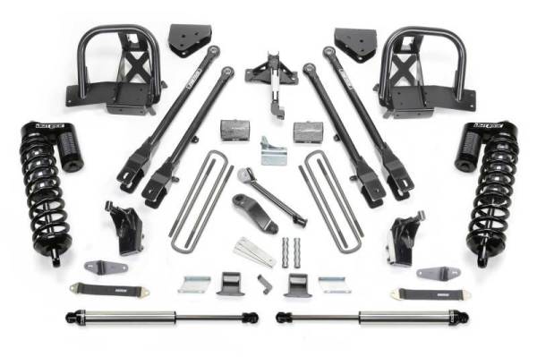 Fabtech - Fabtech 08-10 Ford F450/550 4WD 6in 4Link Sys w/Dlss 4.0 C/O& Rr Dlss - K2055DL