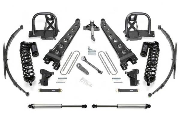 Fabtech - Fabtech 08-10 Ford F250/350 4WD 8in Rad Arm Sys w/Dlss 4.0 C/O& Rr Dlss - K2066DL