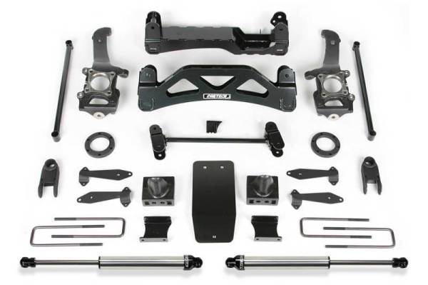 Fabtech - Fabtech 04-08 Ford F150 4WD V8 Only 6in Basic Sys w/Frt Shk Extns & Rr Dlss - K2116DL