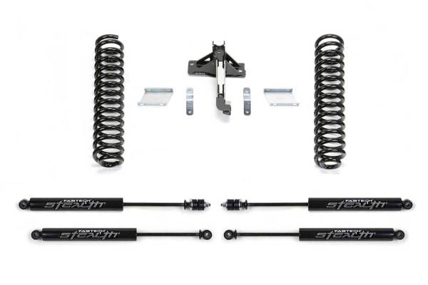 Fabtech - Fabtech 17-23 Ford F250/F350 4WD Diesel 2.5in Budget Coil Kit w/Stealth - K2339M