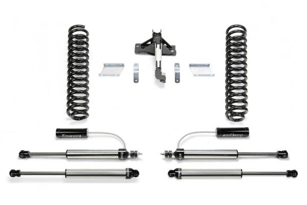 Fabtech - Fabtech 17-24 Ford F250/F350 4WD Diesel 2.5in Budget Coil Kit w/Dl Resi - K2340DL