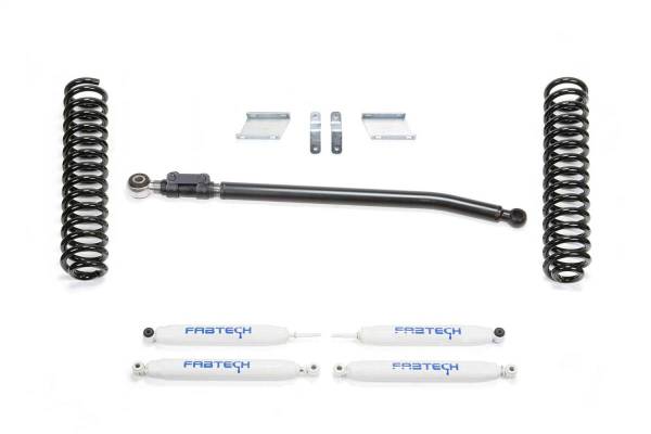 Fabtech - Fabtech 08-16 Ford F-250/F-350 4WD Diesel 2.5in Basic Coilover Kit w/Performance Shock - K2376