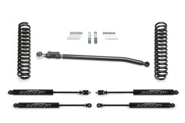 Fabtech - Fabtech 08-16 Ford F-250/F-350 4WD Diesel 2.5in Basic Coilover Kit w/Stealth - K2376M