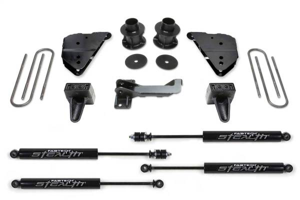 Fabtech - Fabtech 23-24 Ford F250/350 4WD 4in Budget System w/ Stealth Monotube Shocks - K2404M