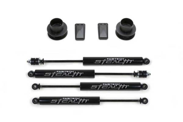 Fabtech - Fabtech 13-18 Ram 3500 4WD w/Factory Radius Arms 2.5in Coil Spcr Kit w/Stealth - K3056M