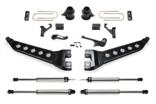 Fabtech - Fabtech 13-16 Ram 3500 4WD w/Factory Radius Arms 5in Radius Arm System w/DL Shocks - K3071DL