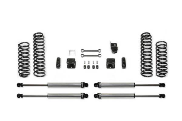 Fabtech - Fabtech 07-18 Jeep JK 4WD 2-Door 3in Sport System w/DL Shocks - K4047DL