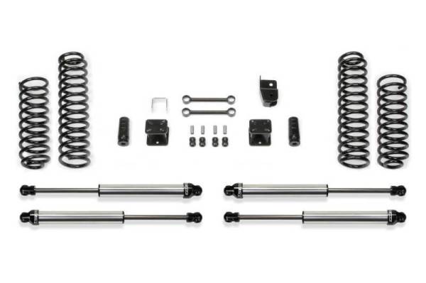 Fabtech - Fabtech 07-18 Jeep JK 4WD 4-Door 3in Sport System w/DL Shocks - K4048DL