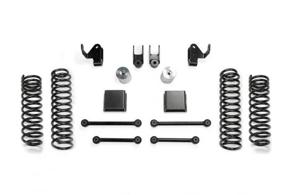 Fabtech - Fabtech 20-21 Jeep JT 4WD Diesel 3in Sport II System w/SHK EXT  - K4192