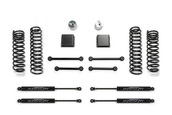 Fabtech - Fabtech 20-21 JEEP JT 4WD DIESEL 3in Sport II System w/ Stealth - K4193M