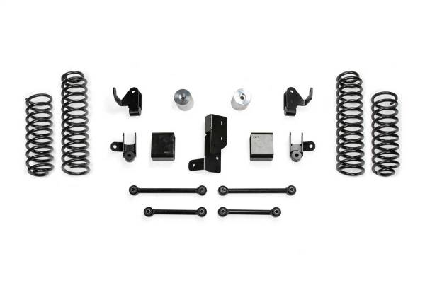 Fabtech - Fabtech 2021 Jeep JL 4XE 4 Dr 3in Sport System w/ SHK EXT - K4200