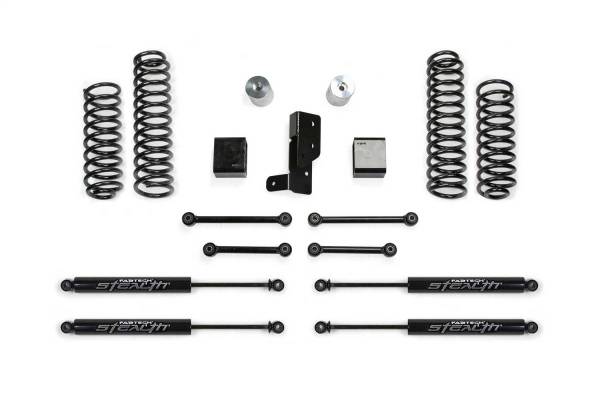 Fabtech - Fabtech 2021 Jeep JL 4XE 4 Dr 3in Sport System w/ Stealth - K4200M