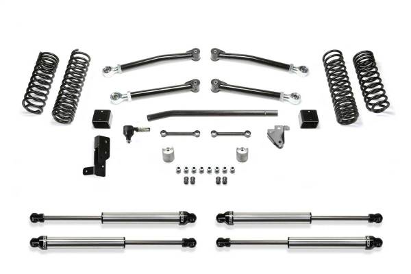 Fabtech - Fabtech 2021 Jeep JL 4XE 4 Dr 3in Trail w/ DLSS SHKS  - K4202DL