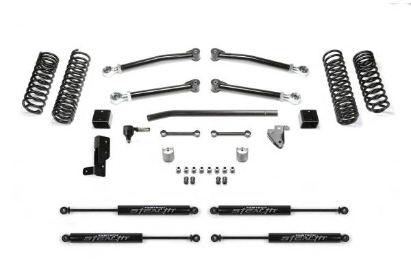 Fabtech - Fabtech 2021 Jeep JL 4XE 4 Dr 3in Trail w/ Stealth - K4202M