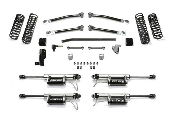 Fabtech - Fabtech 2021 Jeep JL 4XE 4 Dr 3in Trail w/ DLSS RESI SHKS  - K4203DL