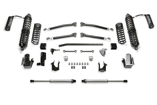 Fabtech - Fabtech 21-22 Jeep JL 4WD Gas 3in Trail w/DLSS 2.5 Coilover Resi & RR DLSS - K4229DL