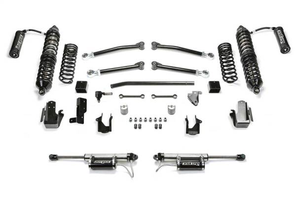 Fabtech - Fabtech 21-22 Jeep JL 4WD Gas 3in Trail w/DLSS 2.5 Cpoilover Resi & RR DLSS Resi - K4230DL