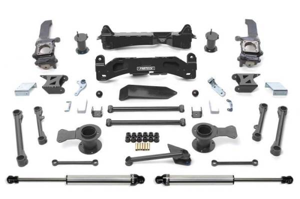 Fabtech - Fabtech 06-09 Toyota FJ 4WD 6in Basic Sys w/Dlss Shks - K7006DL