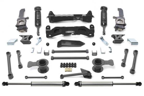 Fabtech - Fabtech 06-09 Toyota FJ 4WD 6in Perf Sys w/Dlss 2.5C/Os & Rr Dlss - K7007DL