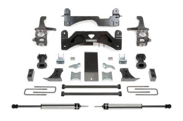 Fabtech - Fabtech 07-15 Toyota Tundra 2/4WD 6in Basic Sys w/C/O Spacers & Rr Dlss - K7009DL