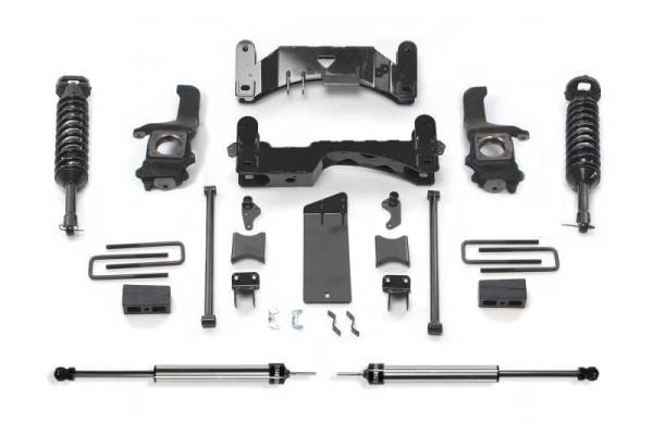 Fabtech - Fabtech 07-15 Toyota Tundra 2/4WD 6in Perf Sys w/Dlss 2.5 C/Os & Rr Dlss - K7010DL