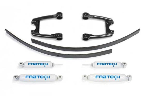 Fabtech - Fabtech 84-95 Toyota P/U 2WD 3.5in Perf Sys w/Perf Shks - K7017