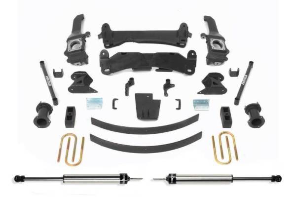 Fabtech - Fabtech 05-14 Toyota Tacoma 4WD/ 2WD 6 Lug Models Only 6in Basic Sys w/Rr Dlss Shks - K7019DL