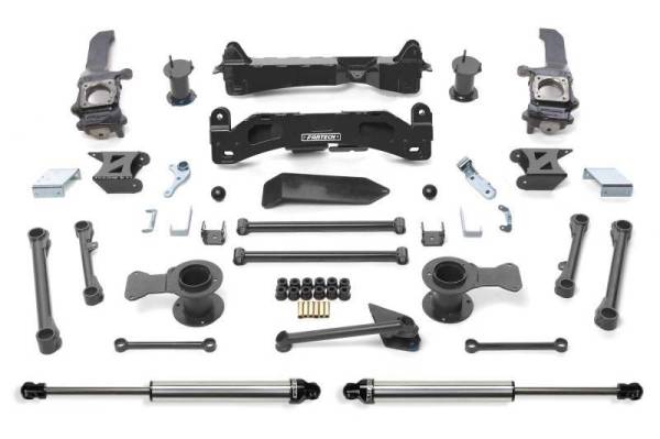 Fabtech - Fabtech 10-13 Toyota FJ 4WD 6in Basic Sys w/Rr Dlss Shks - K7024DL