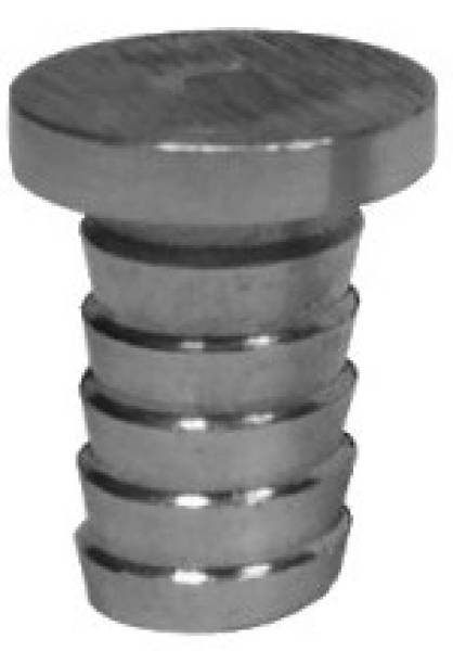 Fleece Performance - Fleece Performance Universal 3/8in Billet Aluminum Block Off Plug - FPE-34070