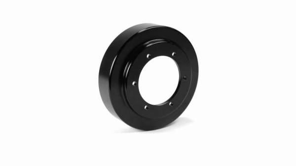 Fleece Performance - Fleece Performance 03-12 Dodge 2500/3500 Cummins Fan Drive Pulley (Black Finish) - FPE-34660-BLK