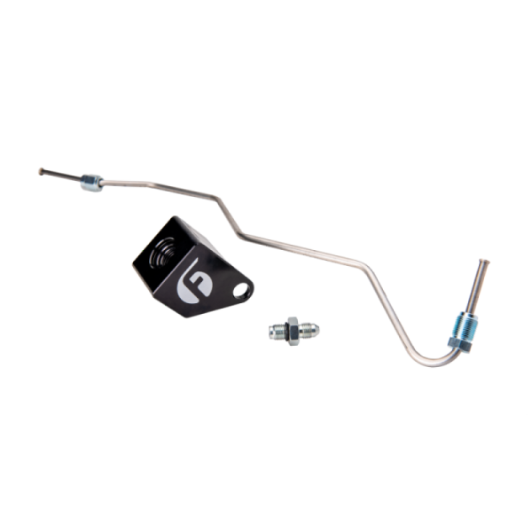 Fleece Performance - Fleece Performance 07.5-18 Dodge 2500/3500 Cummins 6.7L Exhaust Back Pressure Relocation Kit - FPE-CUMM-EBP-KIT-0712