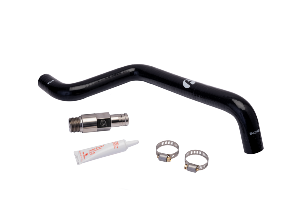 Fleece Performance - Fleece Performance 03-24 Ram 2500/3500 Cummins Heater Core Replacement Hose & Fitting - FPE-CUMM-HCL-0324