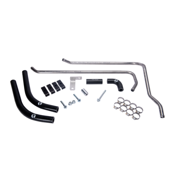 Fleece Performance - Fleece Performance 89-98 Dodge 2500/3500 5.9L 12V Cummins Replacement Heater Core Line Kit - FPE-CUMM-SSHCL-12V