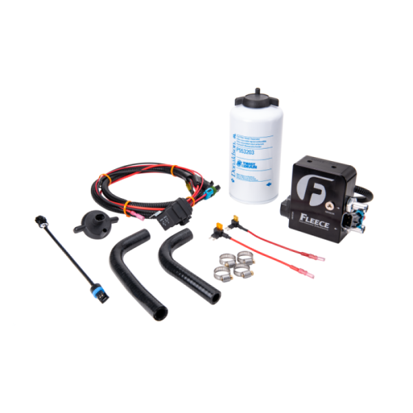 Fleece Performance - Fleece Performance 11-16 GM 2500/3500 Duramax Auxiliary Heated Fuel Filter Kit - FPE-DMAX-HFFBA-1116