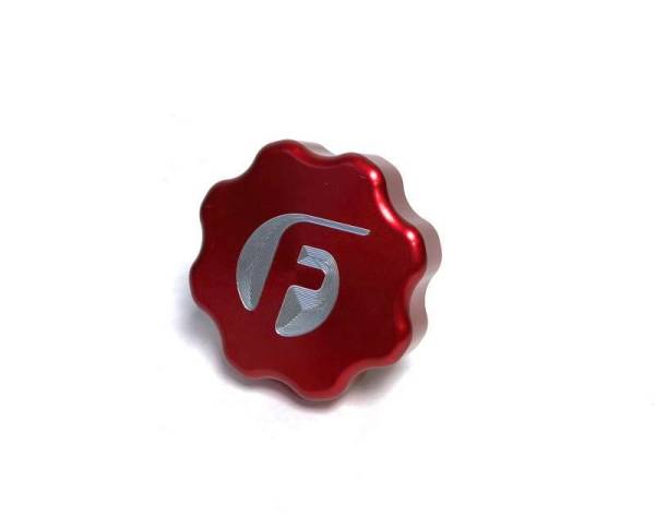 Fleece Performance - Fleece Performance 01-16 GM 2500/3500 Duramax Billet Oil Cap Cover - Red - FPE-DMAX-OC-RED