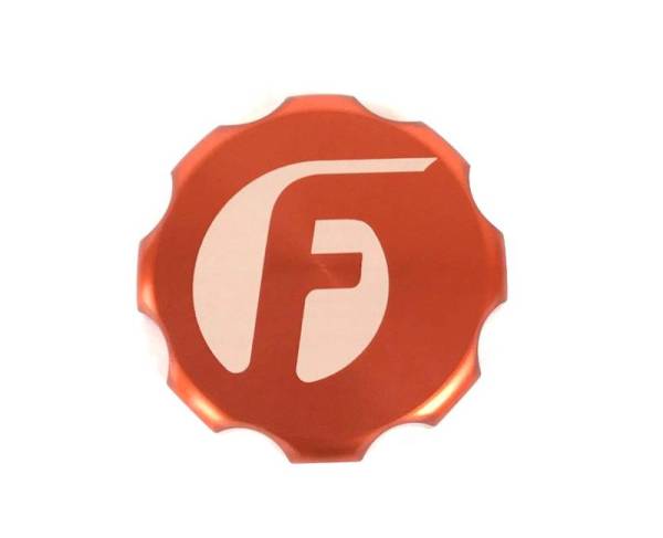 Fleece Performance - Fleece Performance 03-20016 Cummins Billet Oil Cap Cover - Red - FPE-OC-CR-F-RED