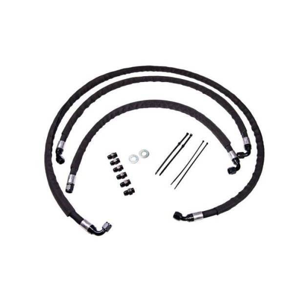 Fleece Performance - Fleece Performance 17-19 GM Duramax 2500/3500 Heavy Duty Transmission Cooler lines - FPE-TL-L5P-1719