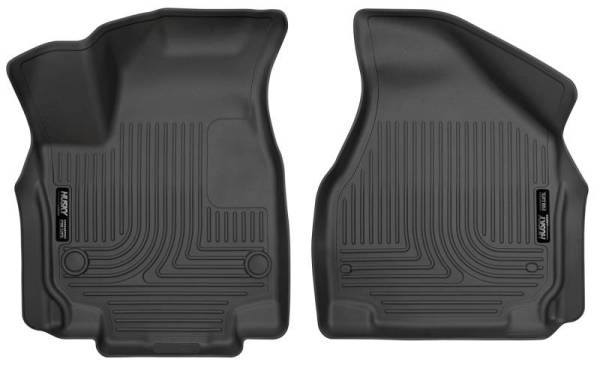 Husky Liners - Husky Liners 2017 Chrysler Pacifica WeatherBeater Front Row Black Floor Liners - 13011