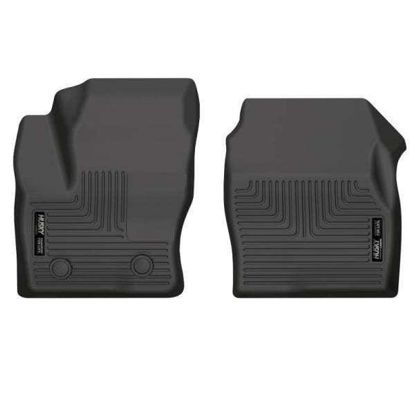 Husky Liners - Husky Liners 20-22 Ford Transit Connect WeatherBeater Black Front Floor Liners - 13351