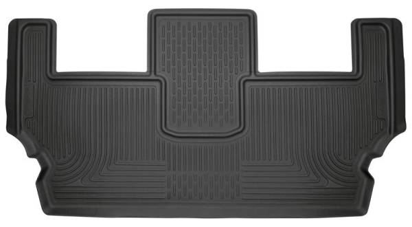 Husky Liners - Husky Liners 2017 Chrysler Pacifica (Stow and Go) 3rd Row Black Floor Liners - 14021