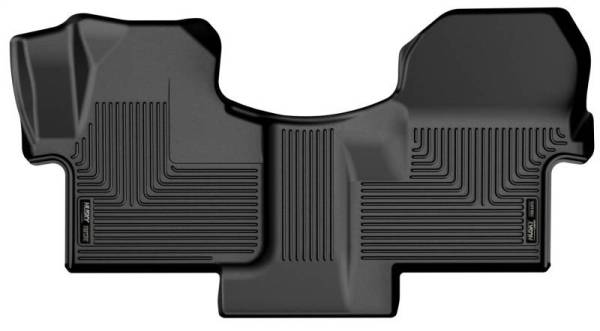 Husky Liners - Husky Liners 19-23  Mercedes-Benz Sprinter 2500/3500 WeatherBeater Front Row Black Floor Liners - 18061