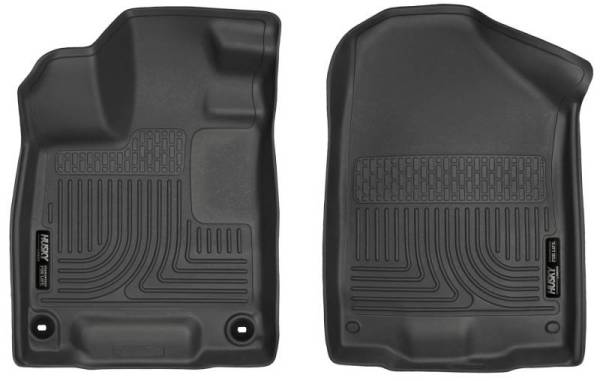 Husky Liners - Husky Liners 2017 Honda Ridgeline WeatherBeater Front Black Floor Liners - 18431