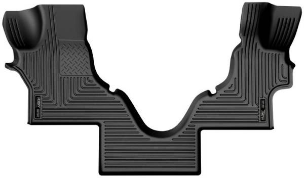 Husky Liners - Husky Liners 05-23 Ford Econoline WeatherBeater Black Floor Liners - 18791