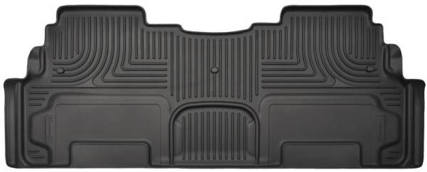 Husky Liners - Husky Liners 09-14 Chevy Traverse/07-14 GMC Acadia Weatherbeater Black 2nd Seat Floor Liners - 19211