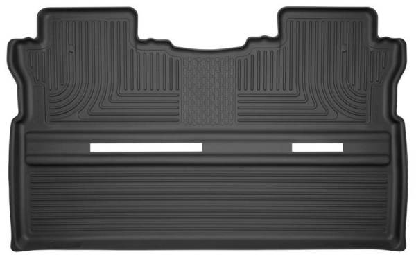 Husky Liners - Husky Line 2017 Honda Ridgeline WeatherBeater 2nd Row Black Floor Liners - 19431