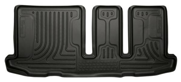 Husky Liners - Husky Liners 13 Infiniti JX35 / 13 Nissan Pathfinder Weatherbeater Black 3rd Seat Floor Liner - 19661