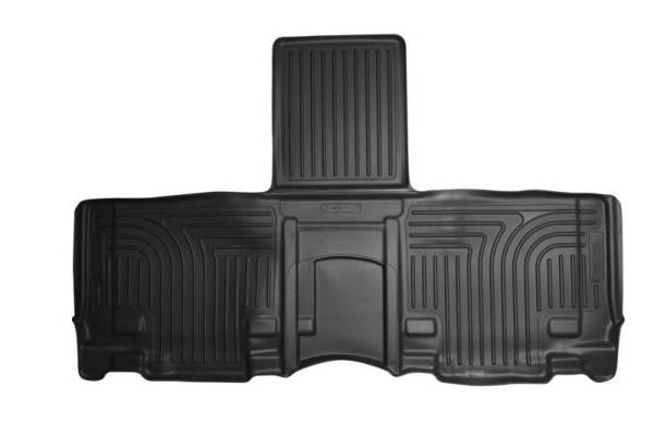 Husky Liners - Husky Liners 11-12 Toyota Sienna WeatherBeater 2nd Row Black Floor Liners - 19841