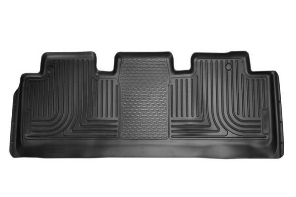 Husky Liners - Husky Liners 11-12 Honda Odyssey WeatherBeater 2nd Row Black Floor Liners - 19881